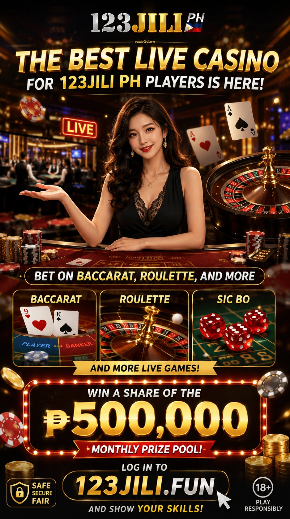 Live casino hub overview