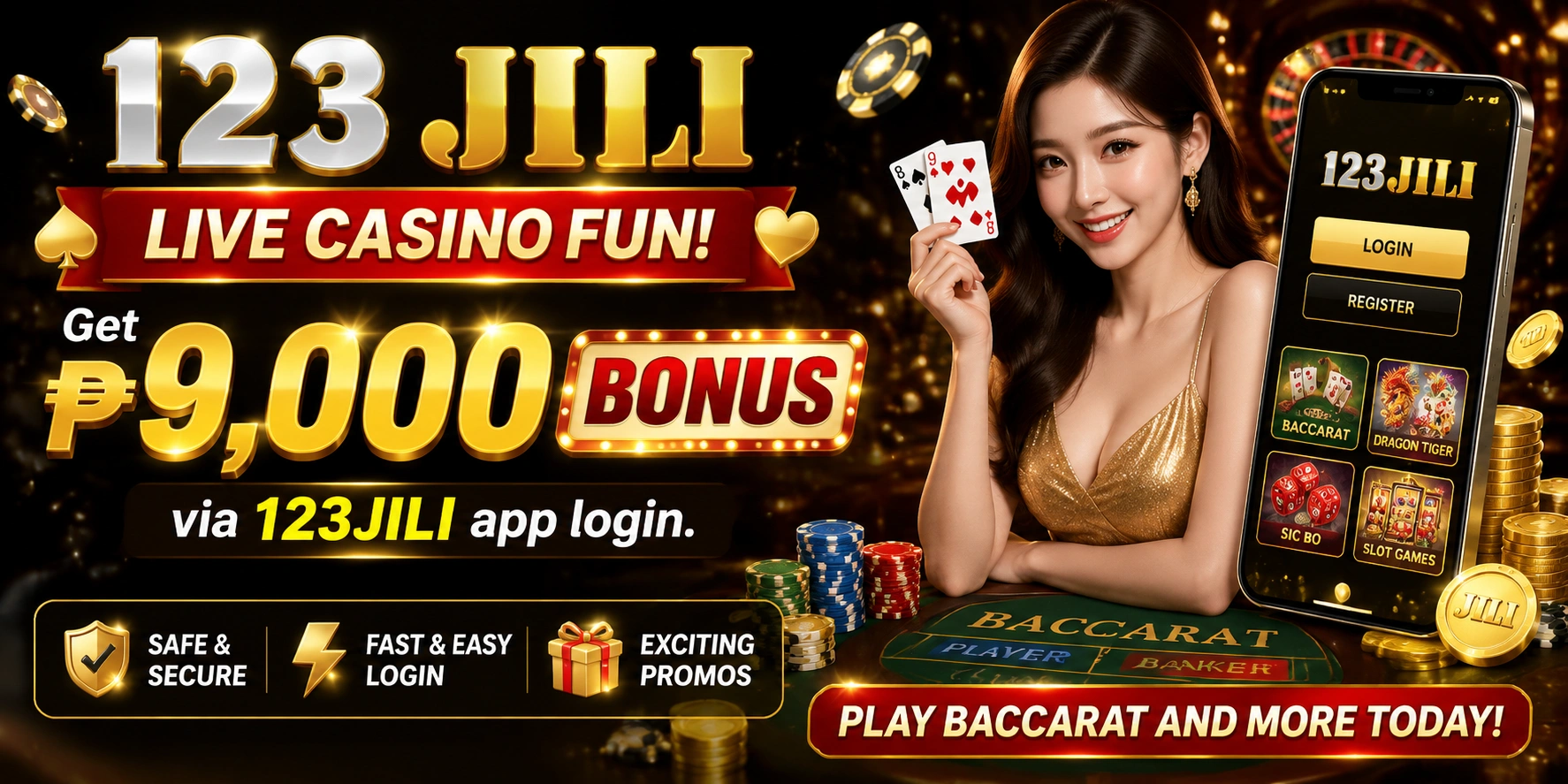 Mobile-first live casino interface